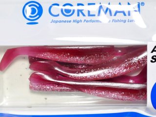 コアマン アルカリシャッド75mm：＃062 シラウオ【ネコポス配送