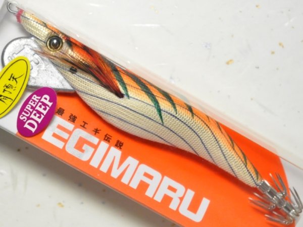 画像1: ブリーデン エギマル3.5号SD スーパーディープ：有頂天 ゴールド/松葉オレンジ（T1235SD）【ネコポス配送可】【BO-C】 (1)