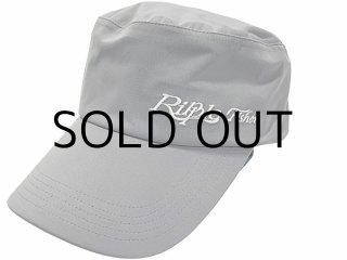 リップルフィッシャー RF フラットバイザーキャップ：ブラック
