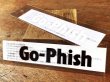 画像2: Go-Phish ゴーフィッシュ ロゴアイロンプリント：ブラック【ネコポス配送可】 (2)