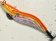 画像1: マルキュー エギリーダートマックス2.5号：＃6752 D21DM オレンジストライプドットマーブル【ネコポス配送可】 (1)