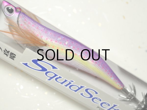 画像1: バレーヒル スクイッドシーカー 3.5号 30g：＃38RG PU/DOT/ホロ【ネコポス配送可】 (1)